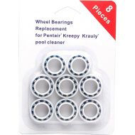 ATIE Pool Cleaner Wheel Bearing EC60 Replacement Compatible with Pentair Kreepy krauly Legend Platinum Letro Pool Cleaners Bearing EC60 (8 Pack)