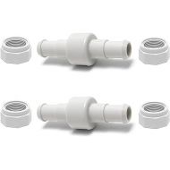 ATIE 280, 380, 180 Pool Cleaner Hose Swivel D20 and Hose Nut D15 Combo Kit Replacement For Zodiac Polaris 280, 380, 180 Pool Cleaners (2 Pack)