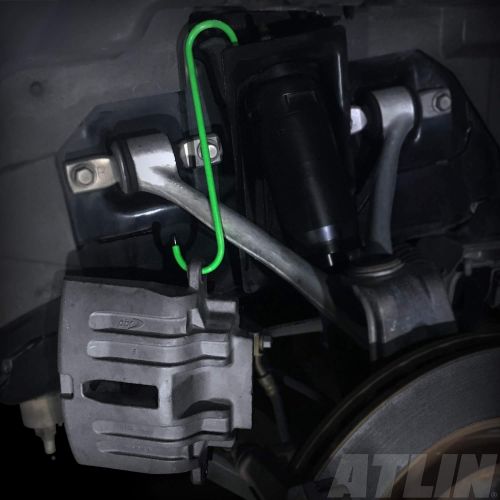  ATLIN Brake Caliper Hangers with Rubber Tips - Set of 2