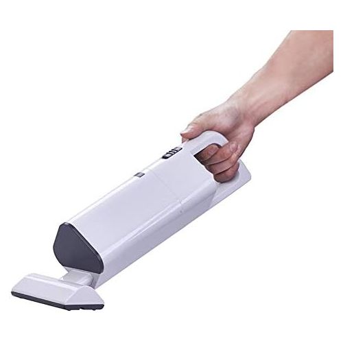  ATMOMO Wireless Car Vacuum Cleaner 120W Powerful Lightweight Wet Dry Handheld Vacuum Cordless for Home and Car Cleaning (White)