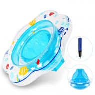 ATYMD Baby Swimming Float Inflatable with Double Airbag Swim Float Swimming Ring Pool Swim Training Aid for Infant Toddlers Kids of 3-48 Months