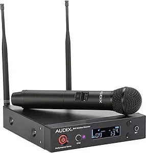 Audix AP41 OM2 Handheld Wireless Microphone System for Presenters, Speakers, and Vocalists