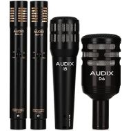 Audix DP Quad 4-Piece Drum Microphone Package for Live Sound and Recording