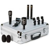 Audix DP-QUAD - Professional 4-piece Drum and Percussion Microphone Package with Mounting Accessories