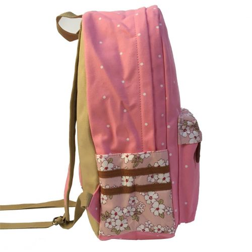  AUGYUESS My Hero Academia Anime Cosplay School Bag Daypack Shoulder Bag Bookbag Backpack (Pink 1)