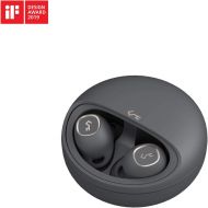 [아마존 핫딜]  [아마존핫딜]AUKEY Key Series T10, True Wireless Earbuds with Charging Case, Bluetooth 5, 7h+17h Playtime, Deep Bass, USB-C & Qi Wireless Charging, Secure Fit, Touch Control, IPX5 Water-Resista