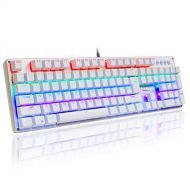 AULA Unicorn Backlit Mechanical Keyboard with Multi-color LED Illuminated Gaming Computer Keyboard, F2010