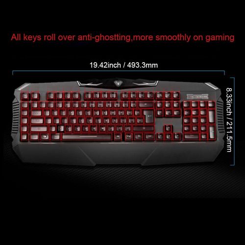  AULA Aula Wired Gaming Keyboard (Dragon Abyss SI-863)