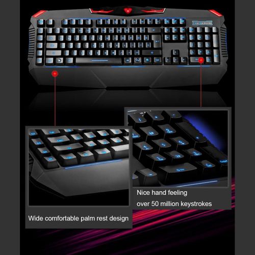  AULA Aula Wired Gaming Keyboard (Dragon Abyss SI-863)