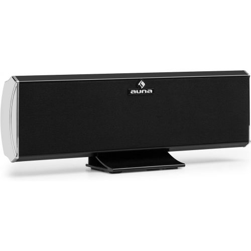  AUNA Areal 653-5.1 Surround Sound System, Home Cinema System, 145W RMS, 6.5 Sidefiring Woofer, Bass Reflex, 5 Satellite Speakers, Bluetooth, USB Port, SD, AUX, 2 Mic Connections, B