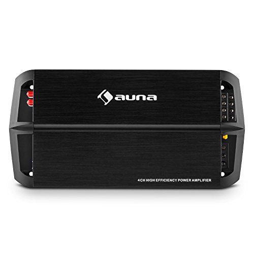  [아마존베스트]-Service-Informationen auna AMP 490BK Car Power Amplifier, Black