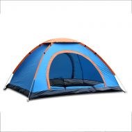 AUNLPB Camping Tent, Night Cat Camping Tent 3-4 Person Easy Instant Pop Up Tent Automatic Hydraulic Double Layer,Carrying Bag Included for Easy Transport