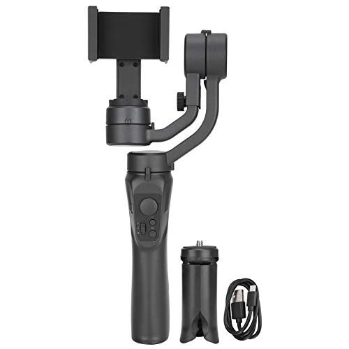  AUNMAS 3-Axis Phone Stabilizer Multifunction Gimbal Stabilizer Handheld USB Shooting Video Selfie Stick with Tripod USB Cable 3 Modes