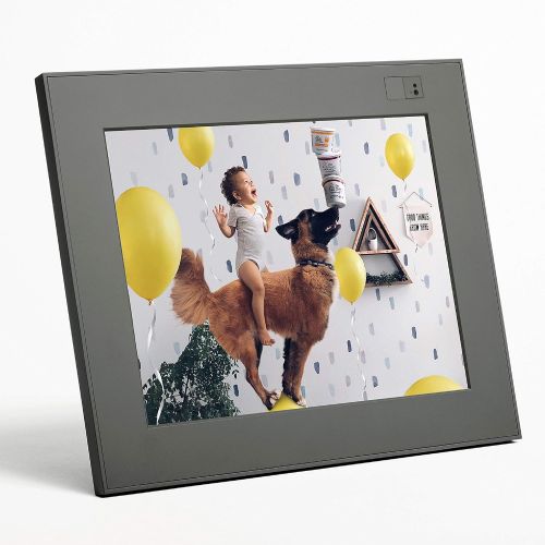  [아마존베스트]Aura Digital Photo Frame, 10” HD Display, 2048 x 1536 Resolution with Free Cloud Storage, Oprahs Favorite Things List 2018, Stone WiFi Picture Frame