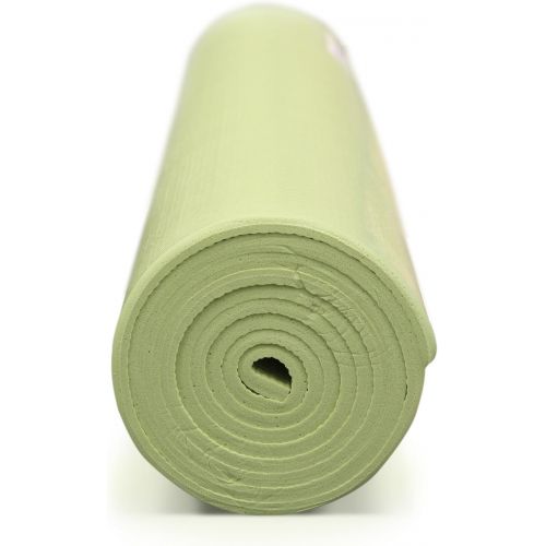  Aurorae Printed Extra Thick 5mm and 72 Long Premium Eco Safe Yoga Mat with Non Slip Rosin