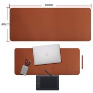 AURORBOY Large Mouse Pad 900400Mm Big Keyboard Mat Artificial Leather Extended Desk Pad&Mate for Office Household Gaming School