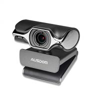 AUSDOM Webcam Streaming 1080P Ausdom Upgraded AW620 Pro Web Camera for Desktop PC Laptop Computer with Nosie Cancelling Microphone USB Plug and Play for Windows Mac Skype OBS Live Streami