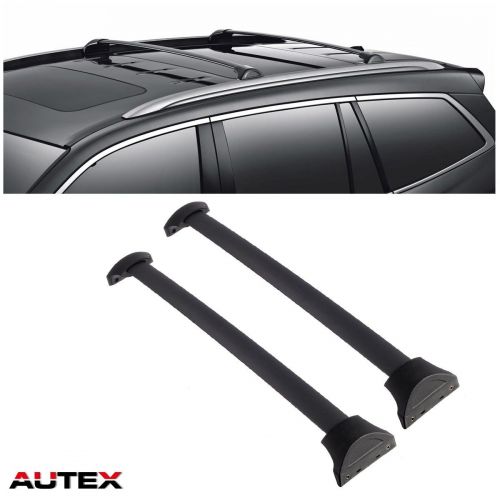  AUTEX Aluminum Cross Bar Compatible with 2016-2019 Honda Pilot Roof Rack 16 Pilot Crossbars 17 18 19 Pilot Luggage Cargo Luggage Carrier Rack Cargo Bars (Fit Models with Factory Si