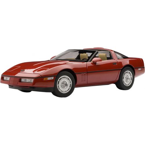 오토아트 AUTOart 1986 Chevrolet Corvette in RED in 1:18 Scale By Autoart