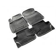 AV-G Fully Tailored Rubber / Set of 5 Car Floor Mats Carpet for FORD ECOSPORT (2nd gen) 20132018