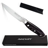 AVACRAFT Kitchen Paring Knife, High Carbon German 1.4116 Stainless Steel Knife, Cutting Chopping Carving Knife, Ergonomic Wooden Handle, 3.5 inch knife with Custom Storage Case