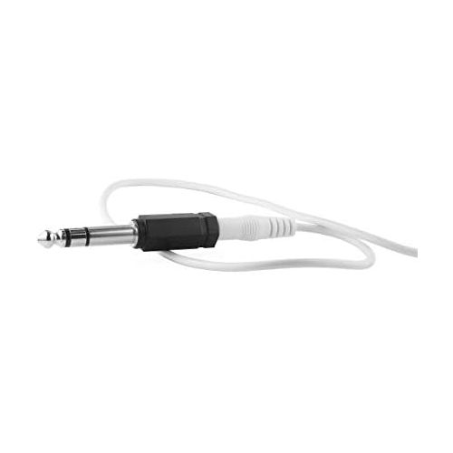  [아마존베스트]AVE-A Audio-Zubehoer BestPlug Audio Stereo Adapter AUX IN OUT / 3,5mm Klinke Kupplung Buchse weiblich auf 6,3mm Klinke Stecker mannlich / Schwarz