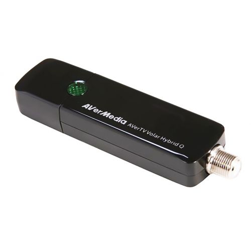  AVerMedia AVerTV Volar Hybrid Q, USB TV Tuner, ATSC, Clear QAM HDTV & FM Radio, Supports Windows & Android TV 7.0 or above (H837)