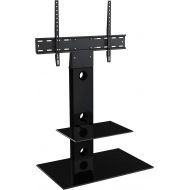 [아마존베스트]AVF FSL700LEB-A Lesina TV Floor Stand with TV Mounting Column for 32-inch to 65-Inch TVs, Black
