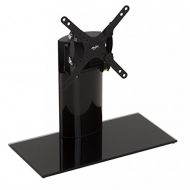 AVF B202BB-A Universal Table Top TV Stand / TV Base - Adjustable Tilt and Turn - Fits Most TVs Up to 32-Inches - Black