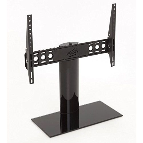  AVF B602BB-AUniversal Table Top TV Stand / TV Base - Adjustable Tilt and Turn - Fits Most 46 to 65-Inch TVs - Black