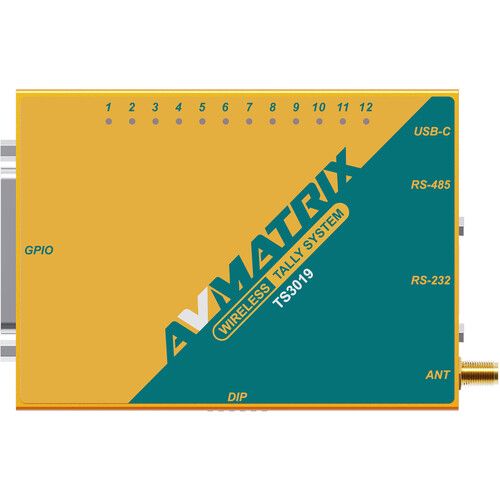  AVMATRIX Wireless Multi-Camera Tally Light System (4 x Tally Lamps)