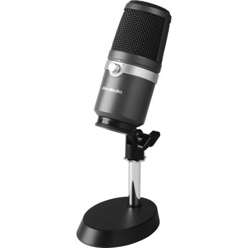  AVerMedia USB Multipurpose Microphone, for Recording, Streaming or Podcasting (AM310)