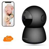 AVstart WiFi Home Security Camera HD 1080P Baby Monitor, Wireless Security Surveillance with Night Vision Activity Detection Alert for Baby/Pets, Remote Security Camera System Indoor