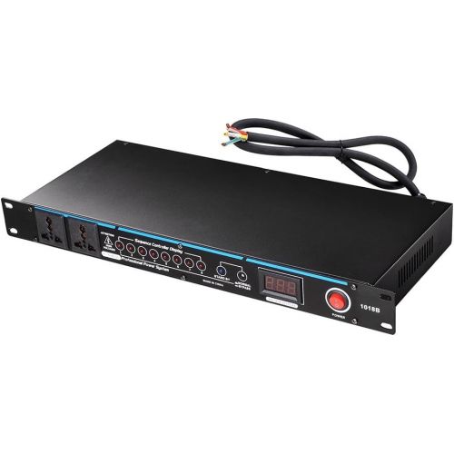  [아마존베스트]AW 10 Outlets G-type Rack Mountable 30 Amp Power Conditioner with LED Display