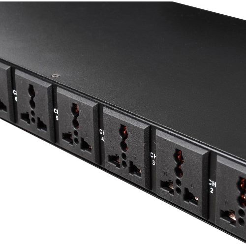  [아마존베스트]AW 10 Outlets G-type Rack Mountable 30 Amp Power Conditioner with LED Display