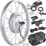 AW 20 Electric Bicycle Front Wheel Conversion Kit E-Bike 36V 750W Motor for 20 x 1.75-2.1 Tire