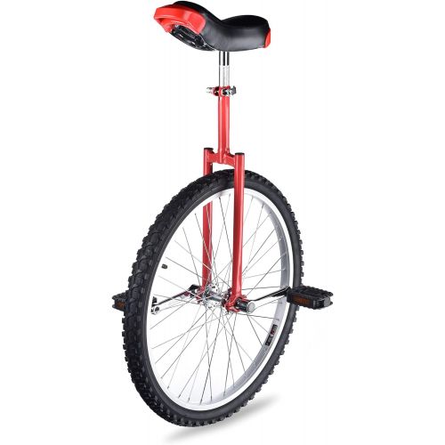  AW 24 Inch Wheel Unicycle Leakproof Butyl Tire Wheel Cycling Outdoor Sports Fitness Exercise Health