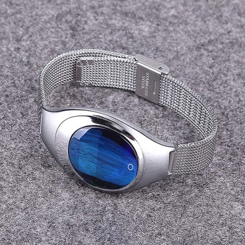  AW-SJ Fitness Tracker Smart Bracelet Heart Rate Blood Pressure Monitoring Multi-Function Sports Watch Waterproof Full Metal Android/iOS