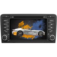 [아마존베스트]-Service-Informationen AWESAFE Car radio with navigation system for Audi, supports DAB+ CD DVD SD USB Bluetooth MirrorLink steering wheel control double DIN RDS radio