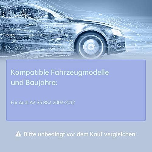  [아마존베스트]-Service-Informationen AWESAFE Car radio with navigation system for Audi, supports DAB+ CD DVD SD USB Bluetooth MirrorLink steering wheel control double DIN RDS radio