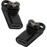 AWINNER 2 Pack Adapter Compatible for Garmin Watch Charger