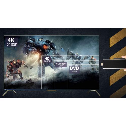  [아마존 핫딜] AWOW PC Stick MeLE NV41S Windows 10 Pro Intel Celeron J4105 Fanless Mini Comupter Stick 4GB 64GB eMMC Support 4K HD,2.4G/5G WiFi,Gigabit Ethernet,BT 4.2