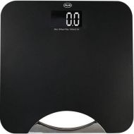 AWS MRC-200 Mercury Digital Bathroom Scale, 440 lb Weight Capacity, Black