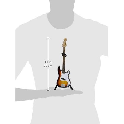  [아마존베스트]Axe Heaven Fender Precision Bass Sunburst Mini Guitar Replica (FP-001)