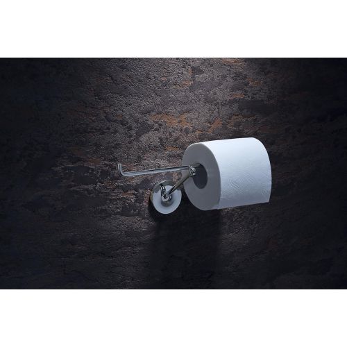  AXOR Toilet Paper Holder Easy Install 4-inch Modern Accessories in Chrome, 40836000