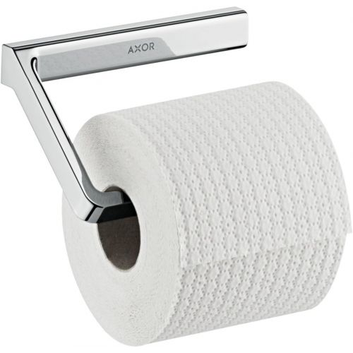  AXOR Toilet Paper Holder without Cover Easy Install 3-inch Modern Accessories in Chrome, 42846000