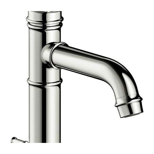  AXOR Montreux Classic Timeless Hand Polished 1-Handle 1 9-inch Tall Bathroom Sink Faucet in Polished Nickel, 16515831