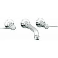 AXOR Montreux Classic Timeless Hand Polished 2-Handle 3 3-inch Tall Bathroom Sink Faucet in Chrome, 16534001