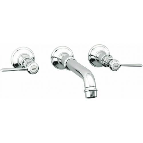  AXOR Montreux Classic Timeless Hand Polished 2-Handle 3 3-inch Tall Bathroom Sink Faucet in Chrome, 16534001