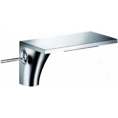  AXOR Massaud Avantgarde Luxury Hand Polished 1-Handle 1 5-inch Tall Bathroom Sink Faucet in Chrome, 18010001